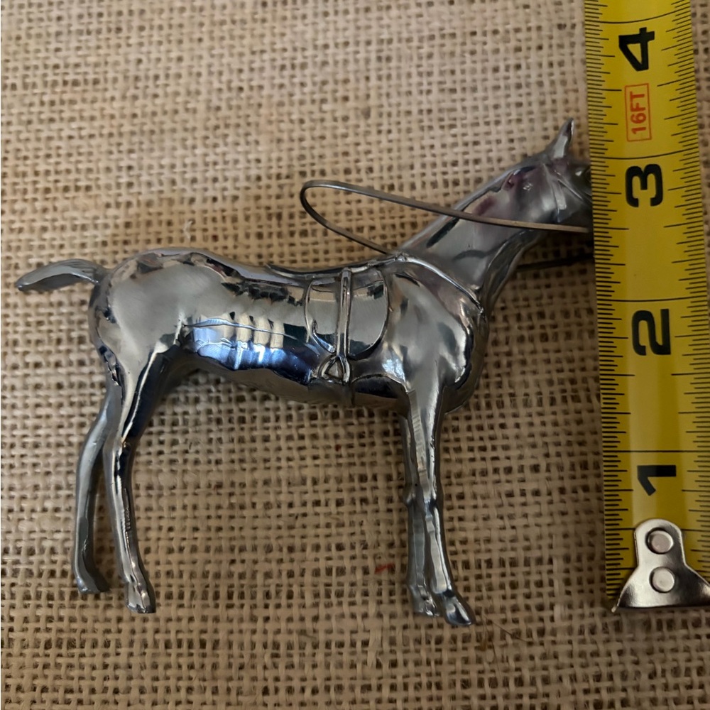 Vintage Japan Silver Metal Horse Figurine - Picture 4 of 9